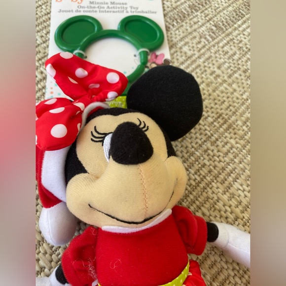 NWT Disney Minnie Mouse Plush Toy & Spectra Wide Neck Milk Storage bottle bundle - Picture 4 of 10